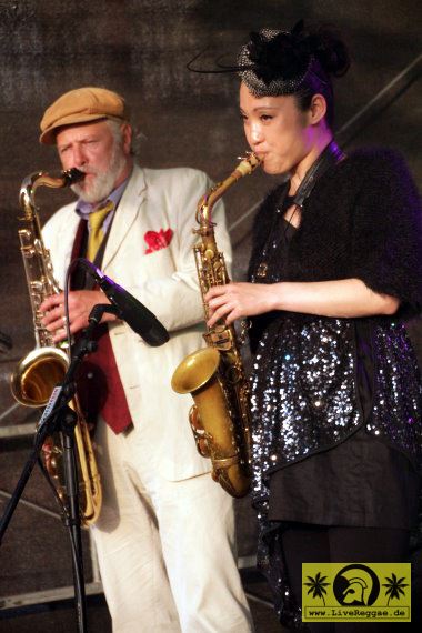 The Top Cats (UK) 10. Riverside Stomp - Reduit, Mainz-Kastel 31. Mai 2014 (18).JPG